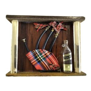 2/40🍉RARE❗One of a kind Vintage handmade Scottish piggy bank/telephone coin box